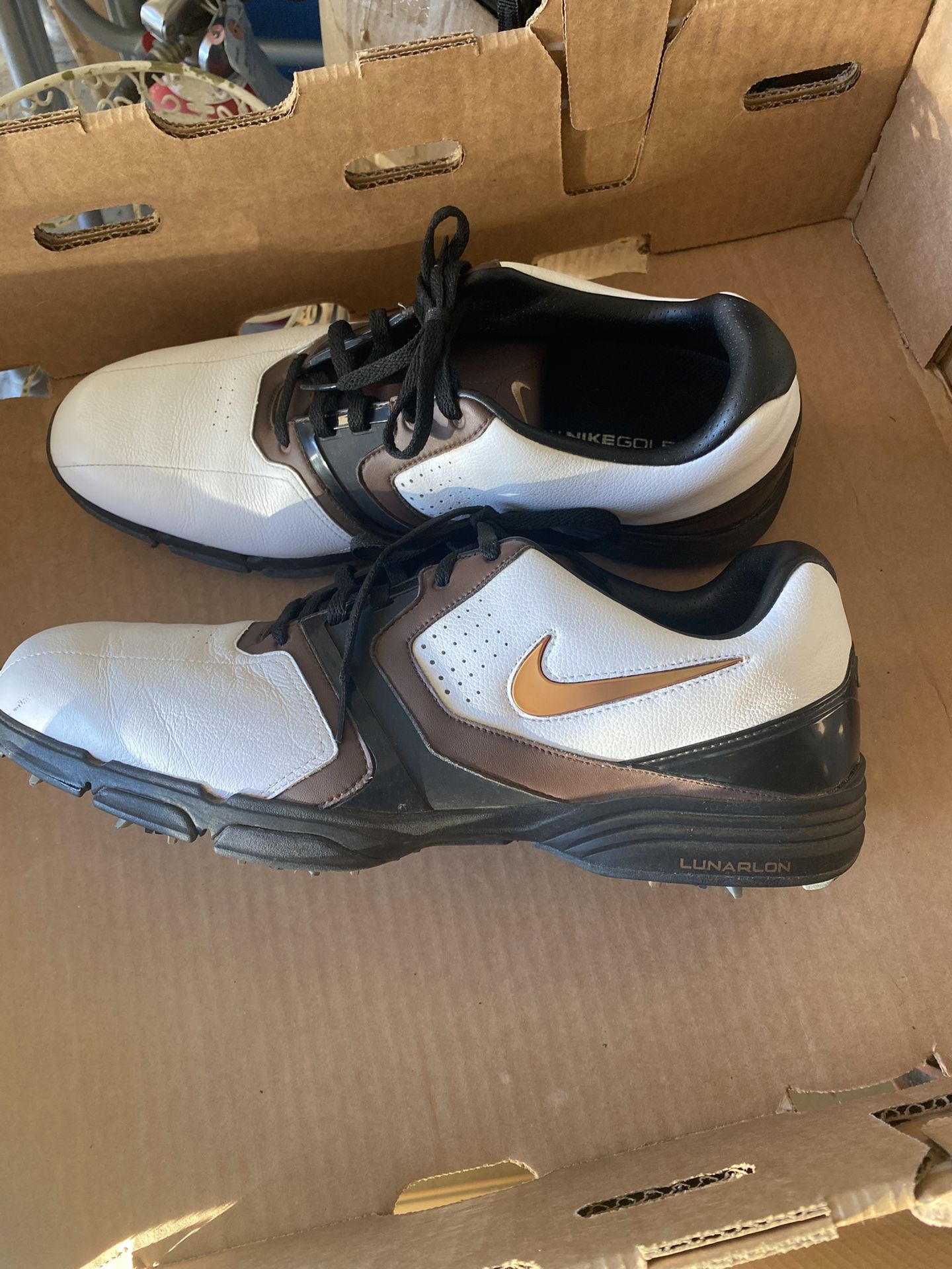 Nike Lunarlon Golf Shoes-Size 12”
