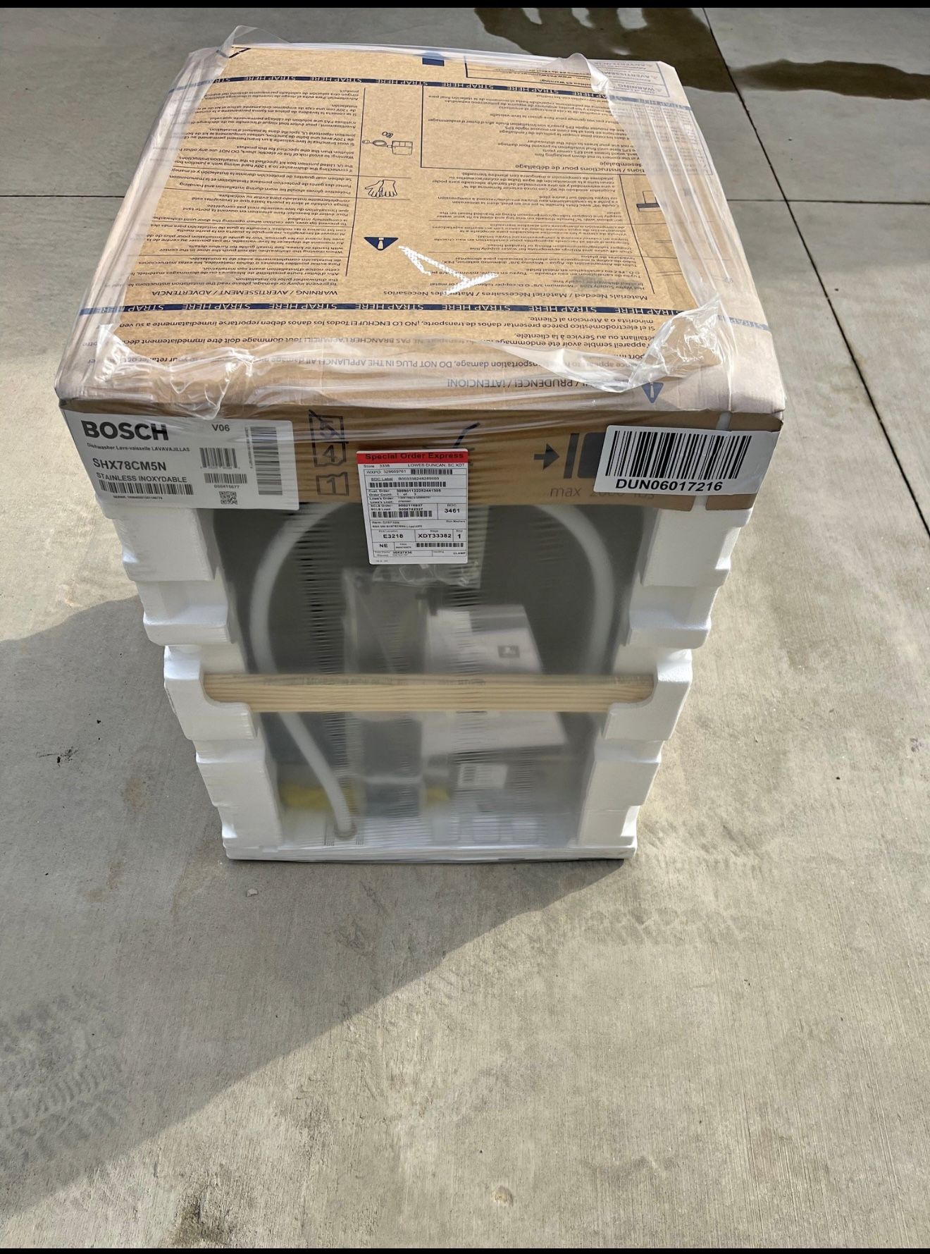 Bosch 800 Dishwasher (SHX78CM5N)