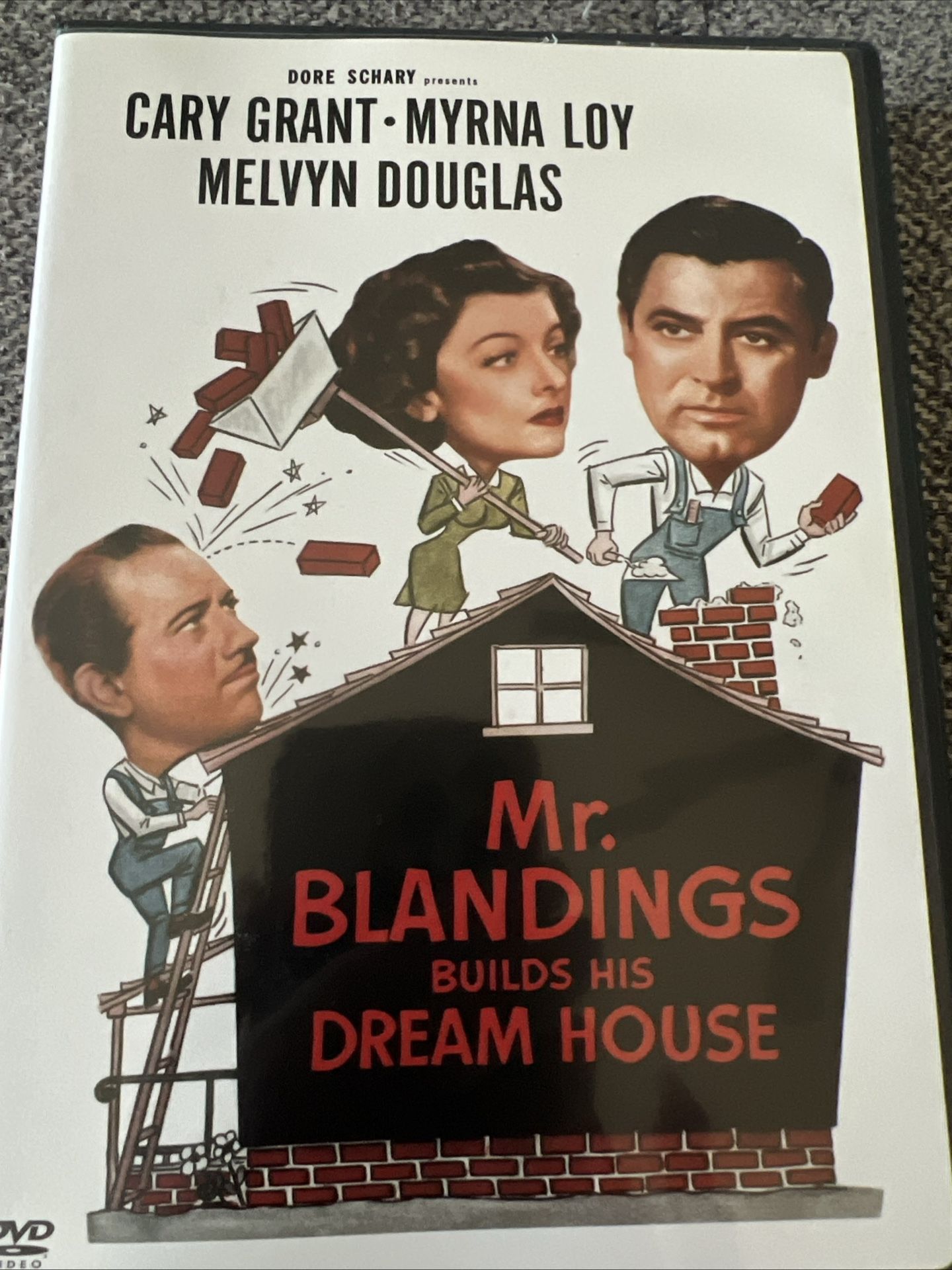 Cary Grant & Myrna Loy In Mr. Blandings Builds His Dream House (DVD, 1948)