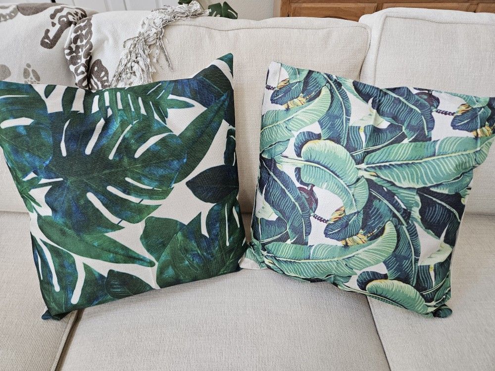 Throw Pillows Tropical