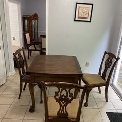 Kitchen Table With 6 Chairs 