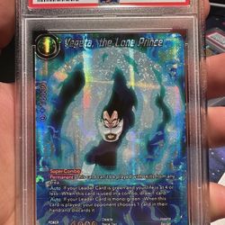 PSA 10 ⭐️ Vegeta the Lone Prince History Of Vegeta 