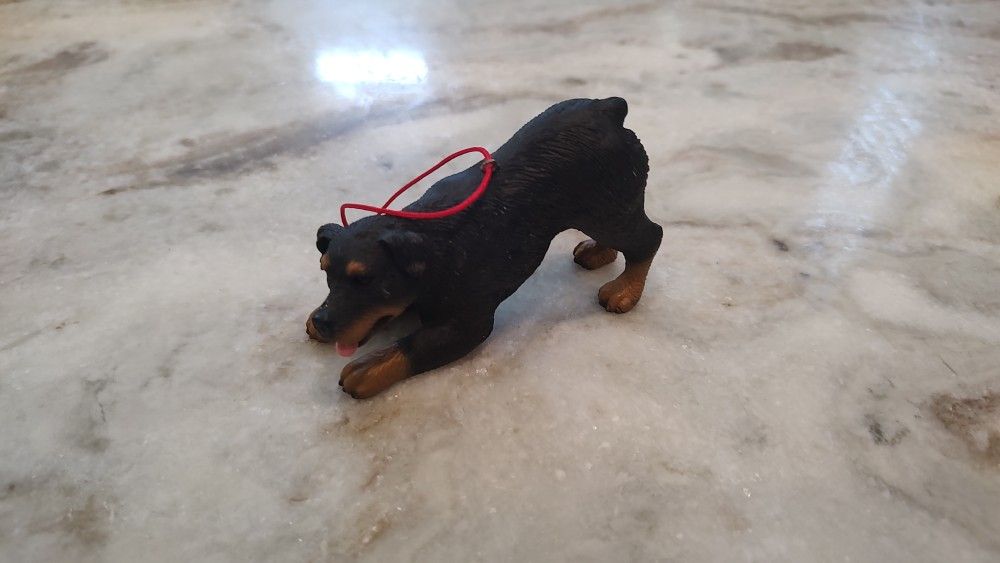 Rottweiler Christmas Ornament