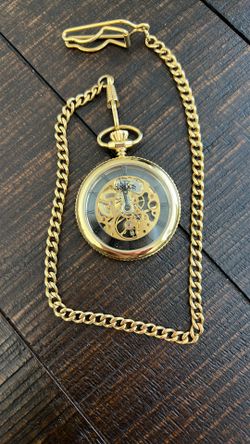 Akribos automatic pocket watch