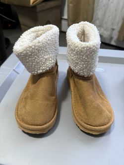 Girls Tan Winter Boots Size 11 