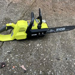 RYOBI 40V HP Brushless 14 in. Battery Chainsaw (Tool Only) used 60