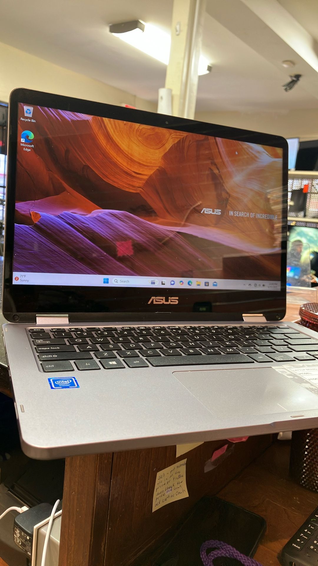 Asus Laptop #109355-2 MJ