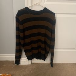 Brixton Striped Long Sleeve Wes Sweater