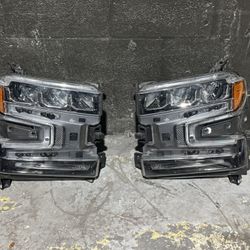   Headlights Fender Chevy Silverado 2019 2022