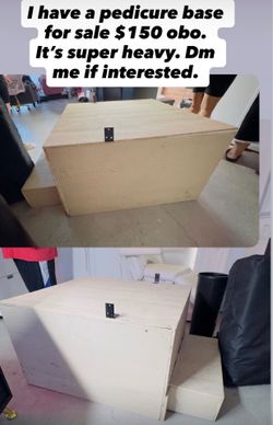 Pedicure Base (no chair, base only)