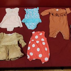 0-3 month girls clothes