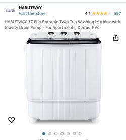 Portable Small Apartment Washer 