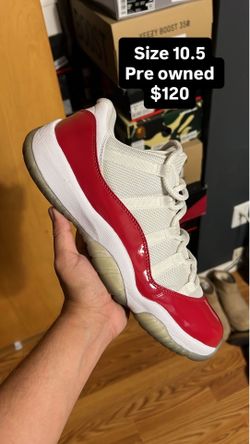 Jordan 11 low cherry size 10.5