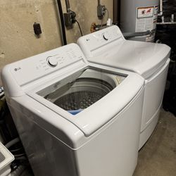 LG Electric Washer And Gas Dryer 2.5 Years Old