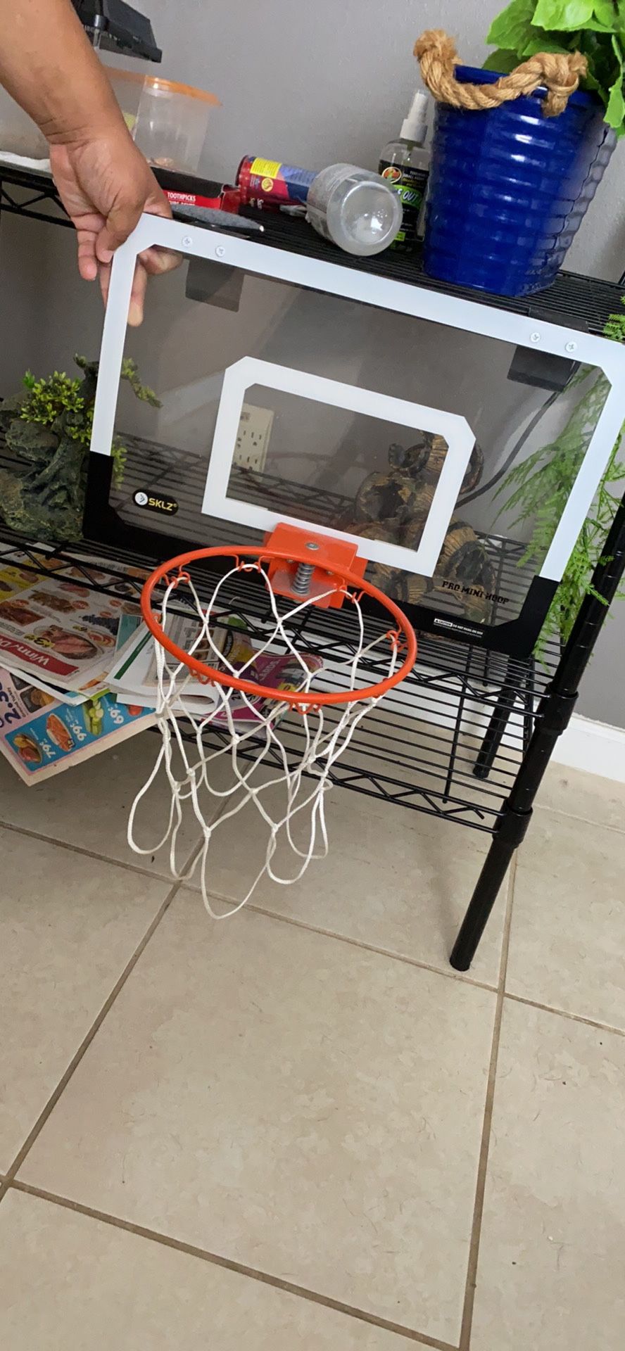 Hang On Door Basketball Hoop