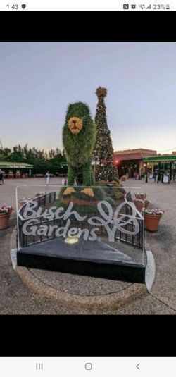 Busch Gardens, Seaworld Day Passes Available  Thumbnail