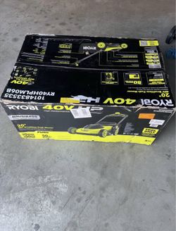 RYOBI 40V HP Brushless 20 in. Cordless Battery Walk Behind Push Lawn Mower (Tool Only)