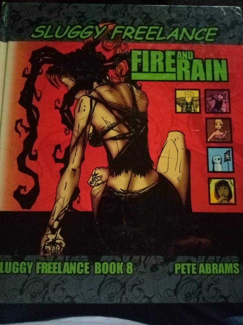 Sluggy Freelance Autographed Book 8