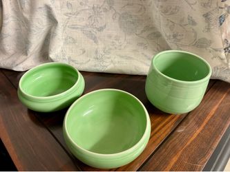 Green Ceramic Green Bowl