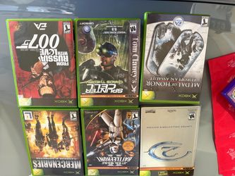 Original Xbox Games Lot of 6