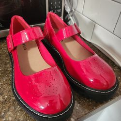 Red Mary Jane Shoes 8WW