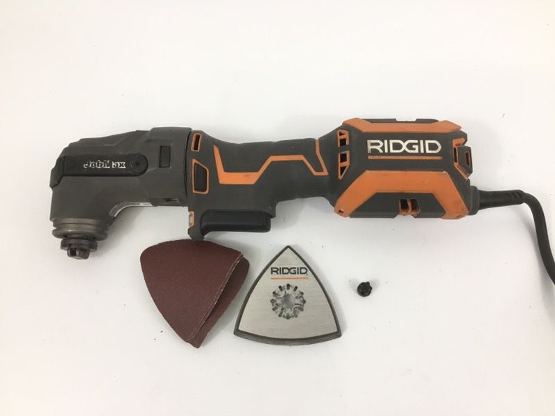 RIDGID R2851 Series B JobMax 4 Amp Multi-Tool with R8223406 Tool-Free Head
