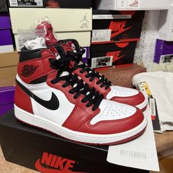 NIKE AIR JORDAN 1 CHICAGO 2015 Sz 9.5