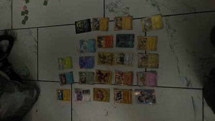 Pokémon cards mid and low condition