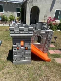 Toddler outdoor castle
