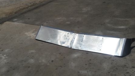 17" drop visor stainless steel PRICE NEGOTIABLE