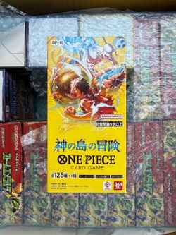 Japanese op-15 booster box
