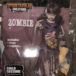 girls zombie costume