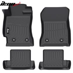 Fits 2013-2020 Scion FR-S/Subaru BRZ/Toyota 86 TPE All Weather 3D Floor Mats Carpets