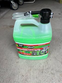 Slime tube sealant prevent & repair tires asking $45