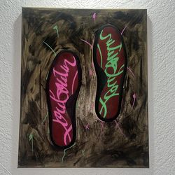 Hand made art LOUBOUTIN