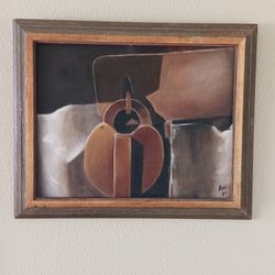 Framed Oil Painting