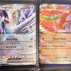 Lugia And Ho-oh EX (pokemon TCG )