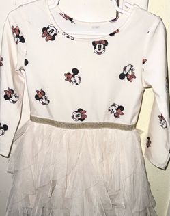 Mini mouse toddler girl dress