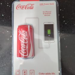 Coca Cola USB Power Bank Can Shaped, Brand New In Original Packaging
