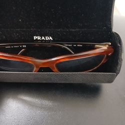 Authentic Prada Glasses With Case