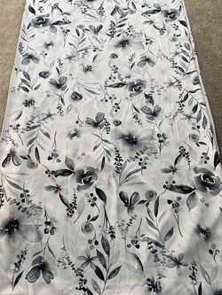 Floral Blackout Curtains