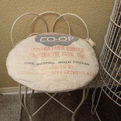 Small Chair With Grainsack Cushion