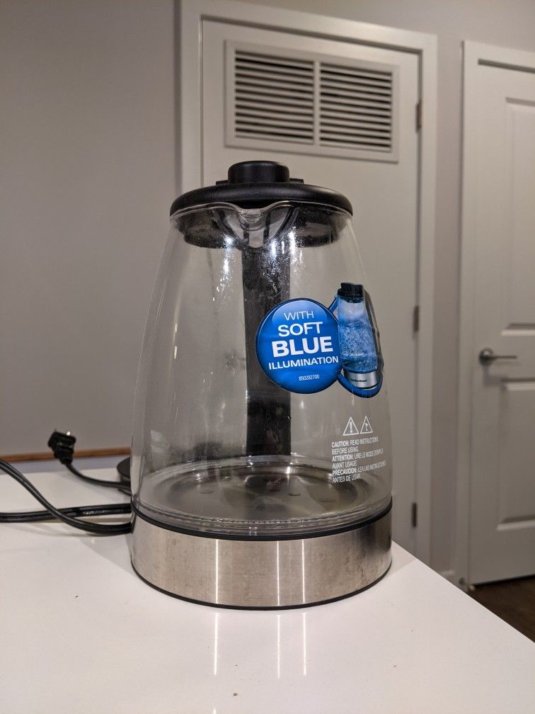 Hamilton Beach Blue Illumination Kettle