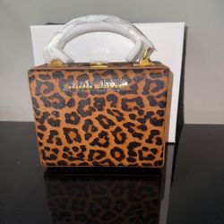 Brandon Blackwood Kendrick Leopard Ponyhair Trunk