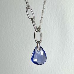 Swarovski Amethyst Crystal Necklace