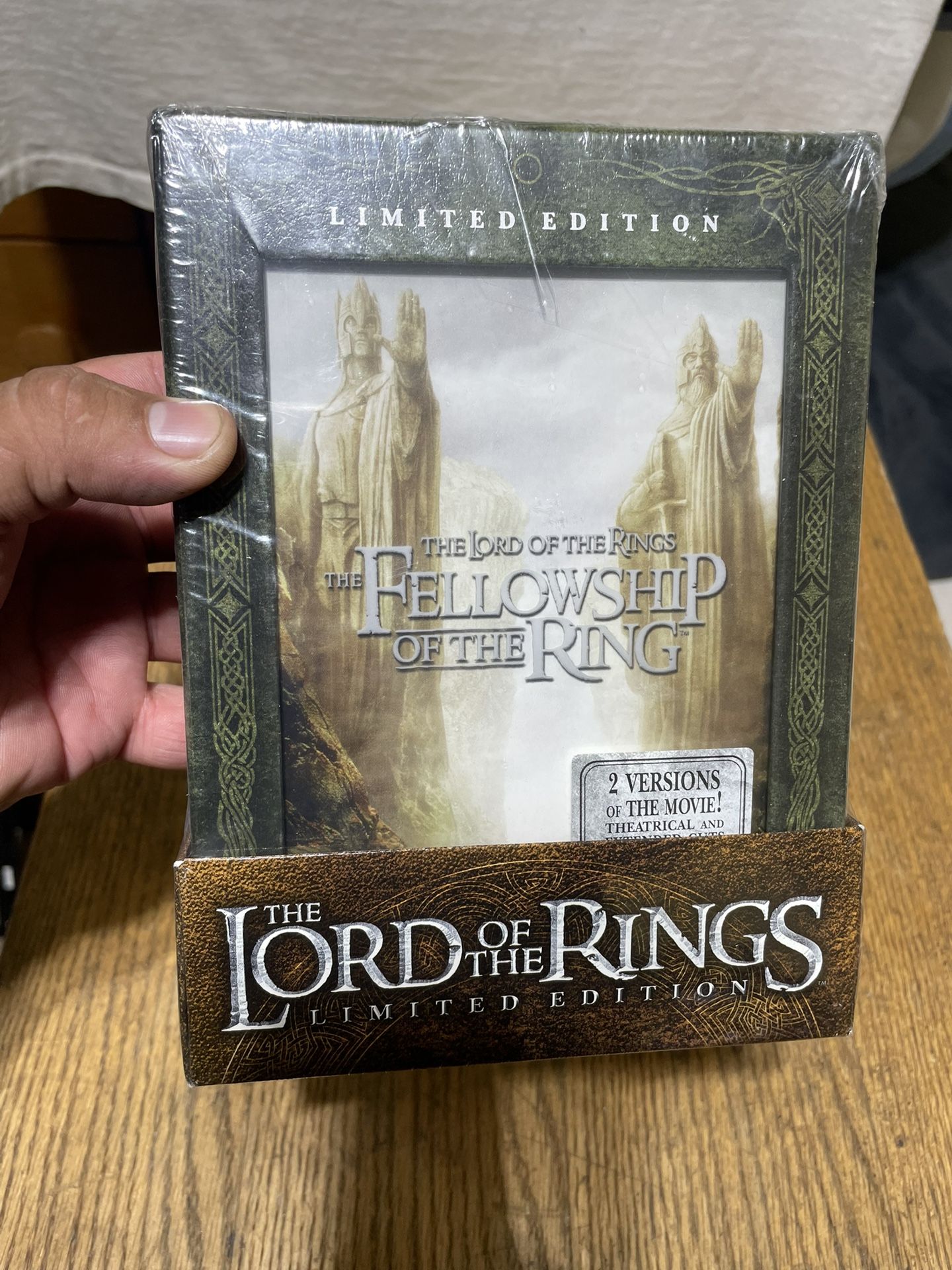 THE LORD OF THE RINGS TRILOGY ~ 2 Versions ~ Theatrical & Extended Cuts DVD NEW