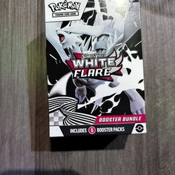 White flare booster bundle Pokemon