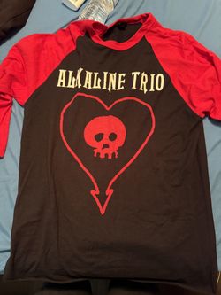 Alkaline trio medium baseball shirt