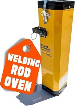 Portable welding rod oven
