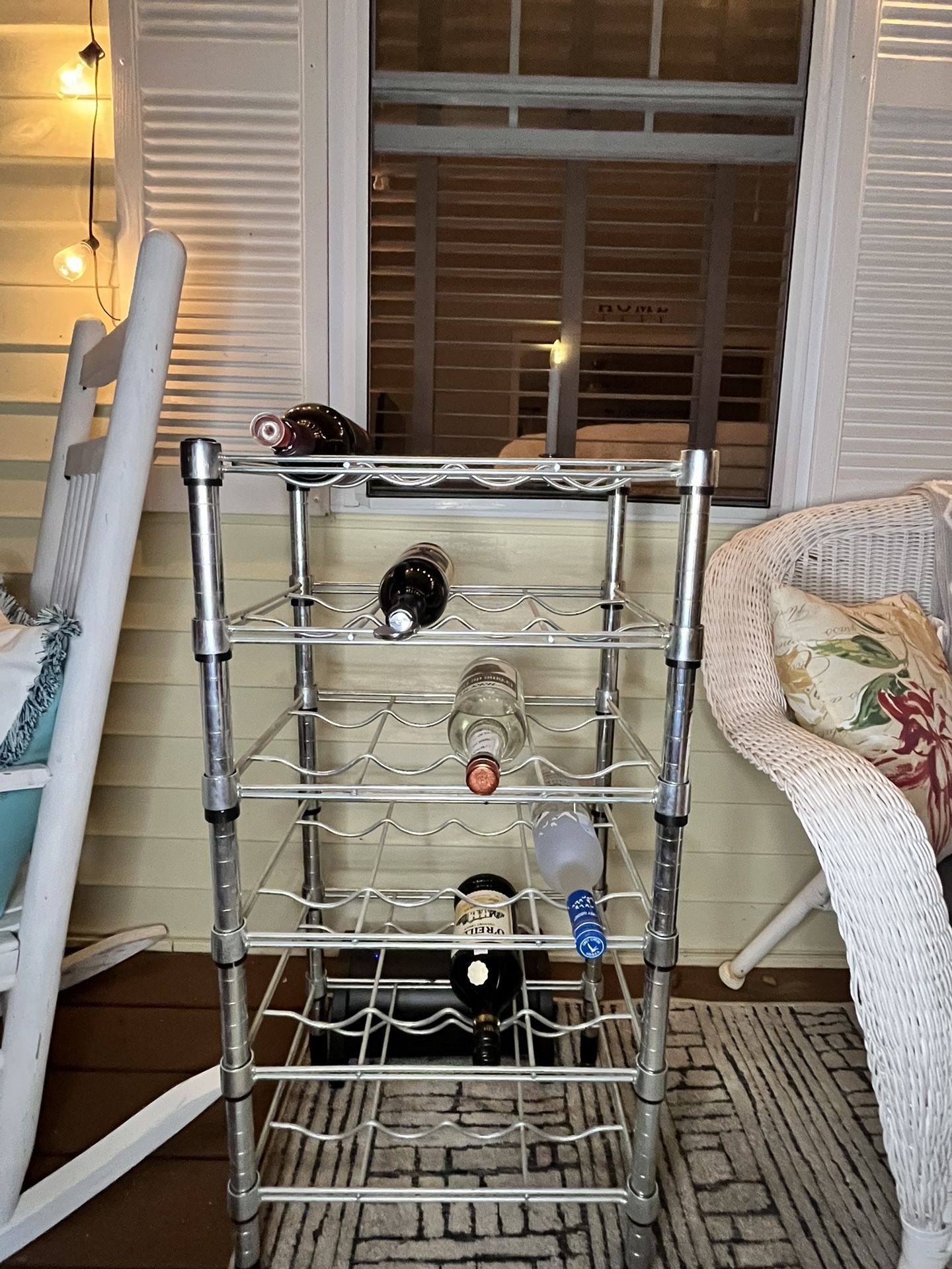 Outdoor Wine Rack